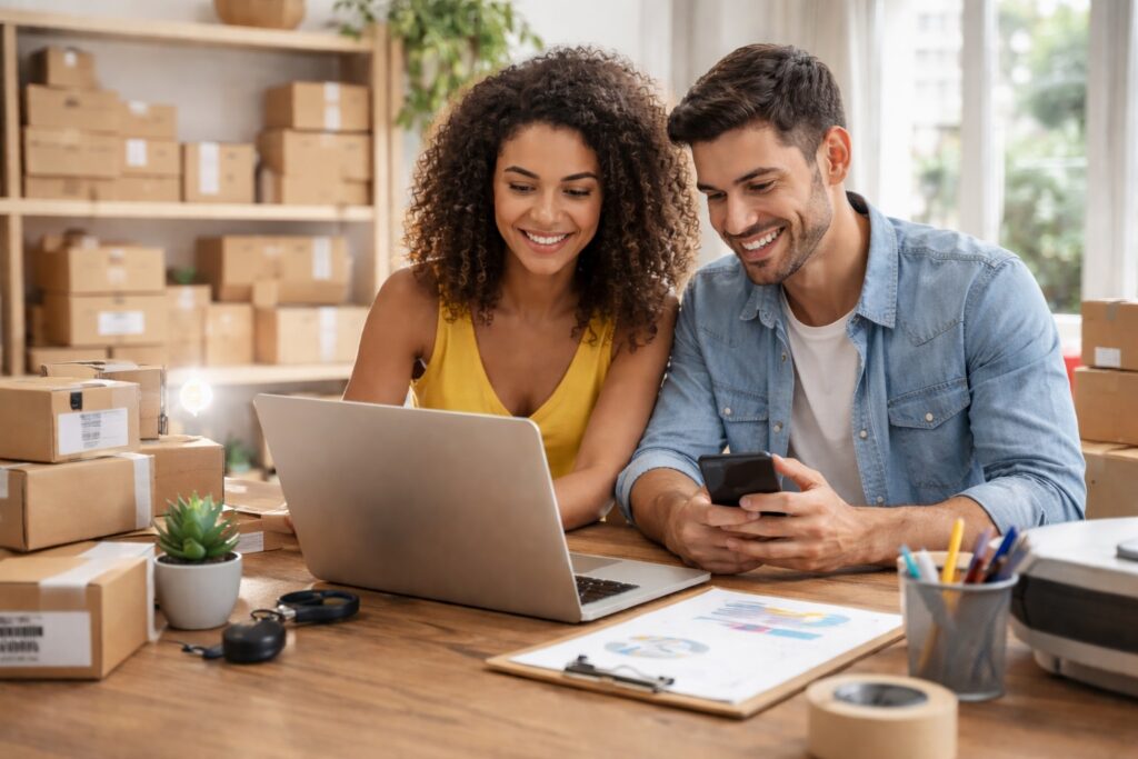 Descubra como vender na internet em 2026 usando marketplaces, MEI, baixo custo operacional e marketing digital.